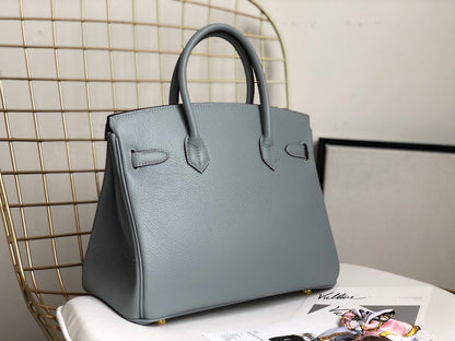 H BIRKIN 35 TOGO  GOLD HARDWARE GREY 35CM