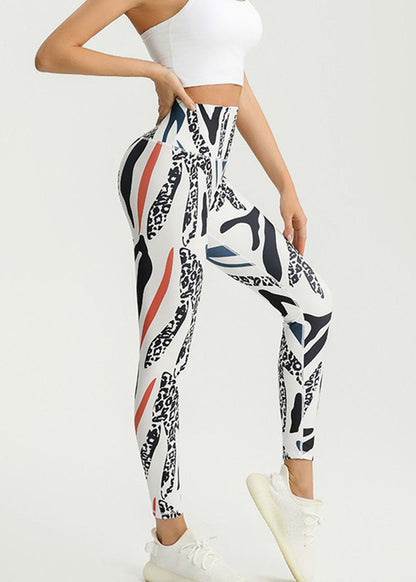 Modern Digit High Waist Capri Surf Leggings