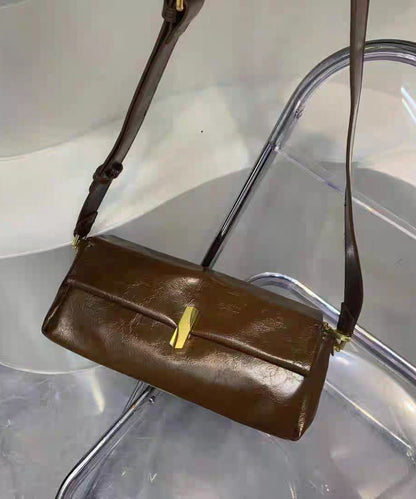 New Black Versatile Faux Leather CrossBody Bag