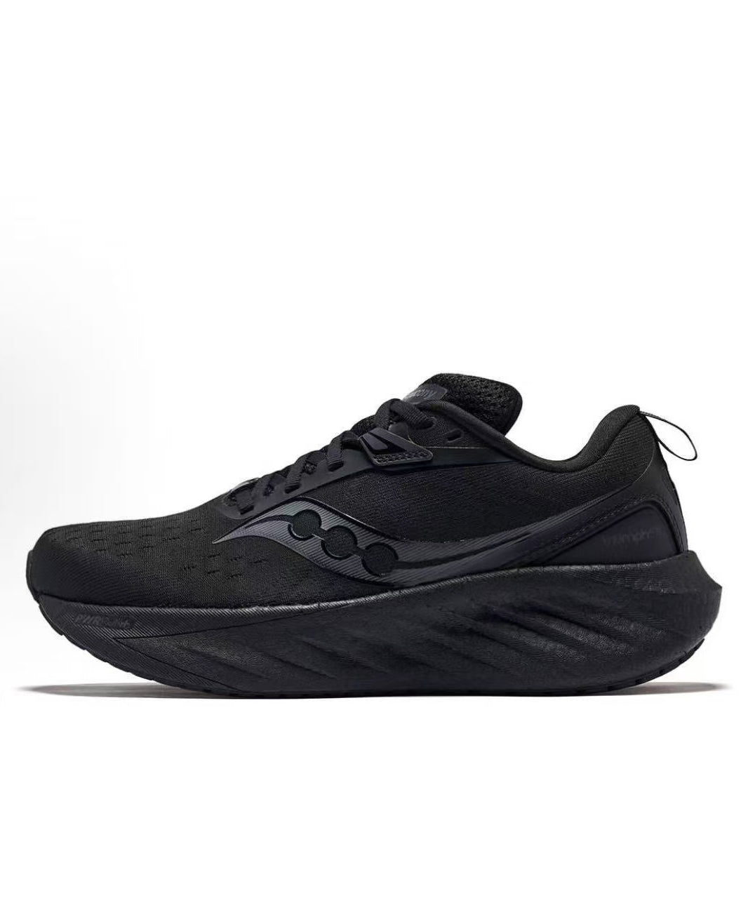 New Casual Black Lace Up Platform Flat Sport Shoes