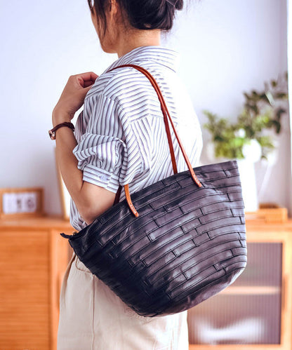 New Retro Large Capacity Leather Shoulder Bags