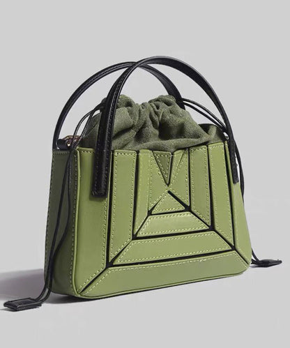 Original Design White Faux Leather Pleated Mini Bag