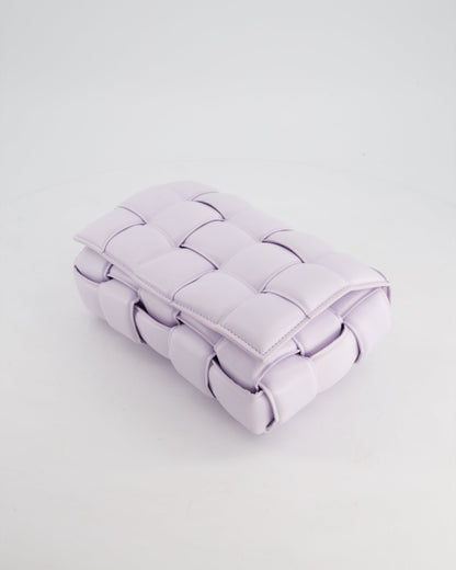 *HOT & FIRE PRICE* Bottega Veneta Pale Lilac Padded Cassette Bag with Gold Hardware RRP £2,780