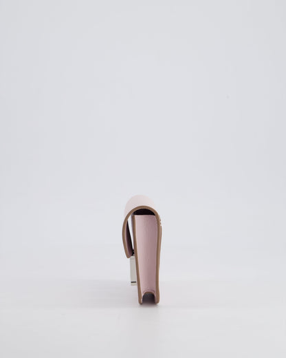 Hermès Constance Slim Belt Wallet Bag in Mauve Pale Evercolor Leather with Palladium Hardware