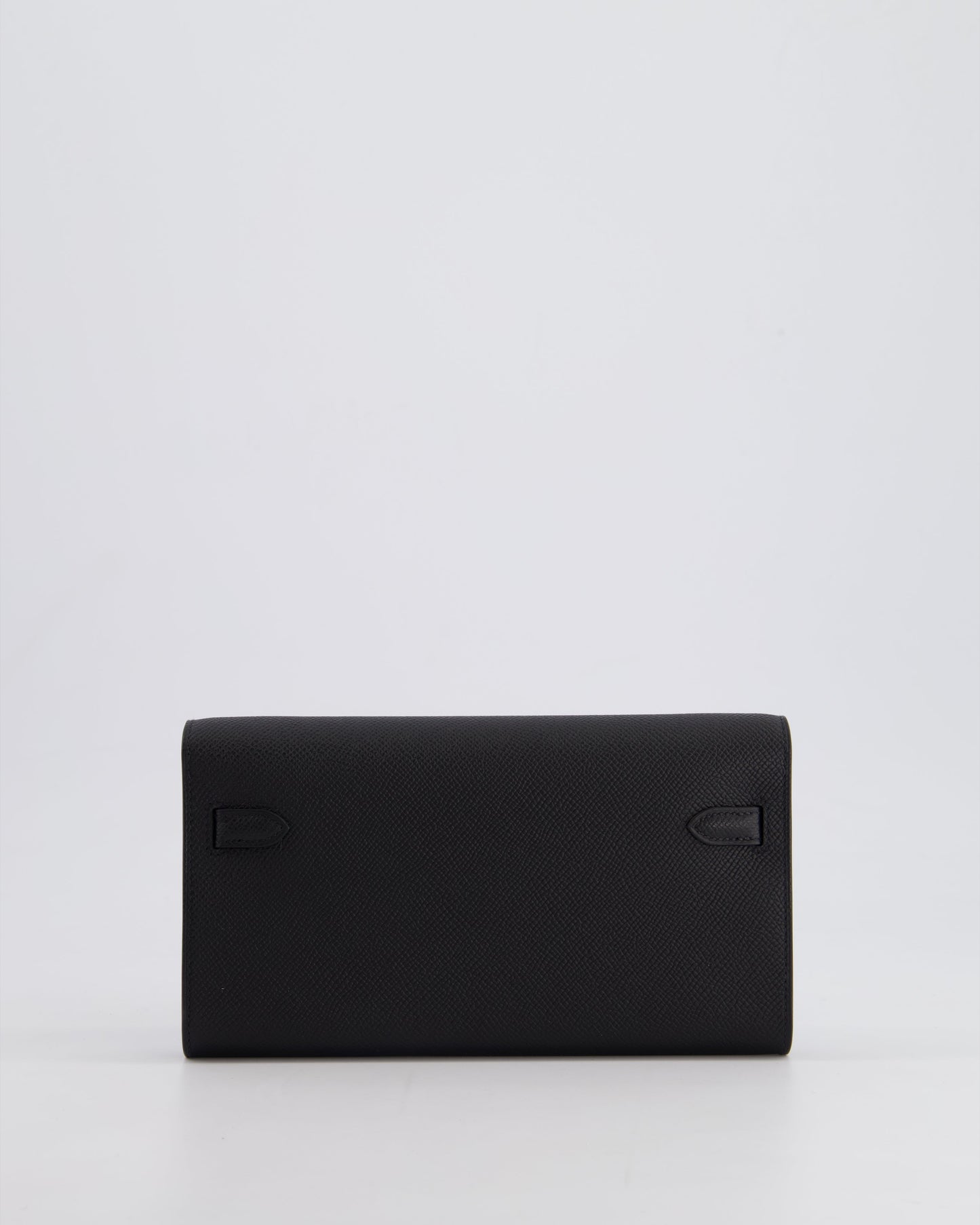 Hermès Kelly To Go Bag in Noir Epsom Leather with Palladium Hardware