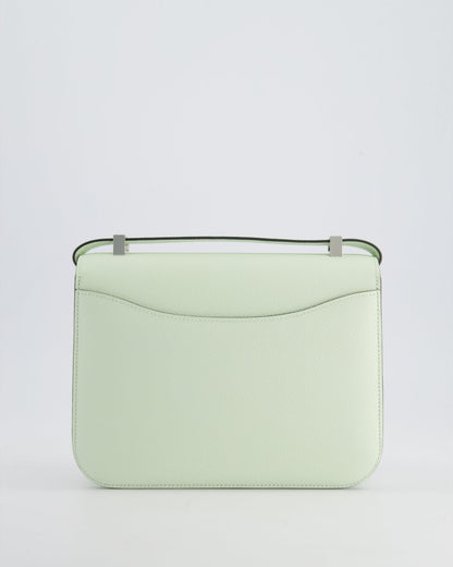 *RARE* Hermès Constance III Miroir 1 - 24cm Bag in Vert Fizz Epsom Leather with Palladium Hardware