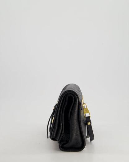 Louis Vuitton Navy Petillante Clutch Bag with Empreinte Leather and Gold Hardware