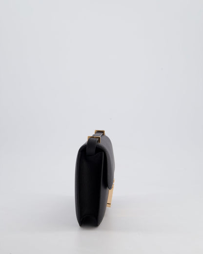*NEW RELEASE* Hermès Constance 1-Elan Miroir Bag in Noir Epsom Leather with Rose Gold Hardware
