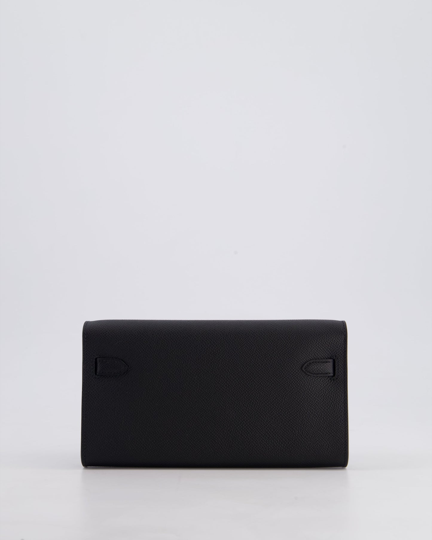 Hermès Kelly To Go Bag in Noir Epsom Leather with Palladium Hardware