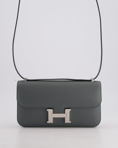 *NEW RELEASE* Hermès Constance 1-Elan Miroir Bag in Vert Amande Epsom Leather with Palladium Hardware