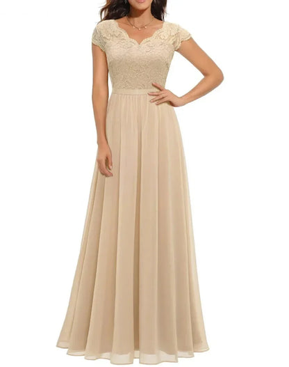 Diane™ | Women's Elegant Lace Long Dress