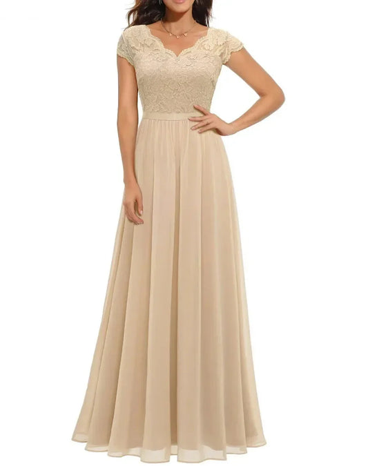 Diane™ | Women's Elegant Lace Long Dress
