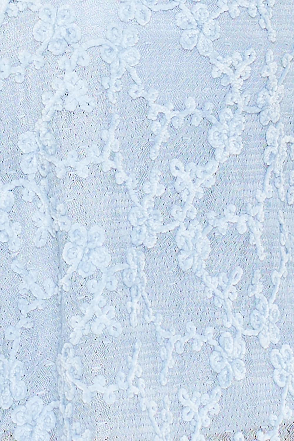 Symphony Dress - Fleur Faux Fur Tape Flare Mini Dress
