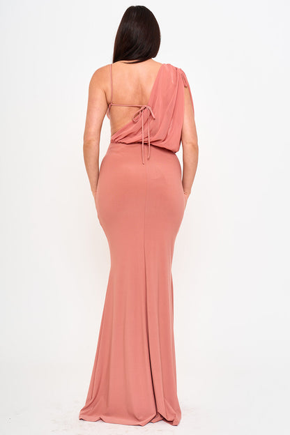 Symphony Dress - Spaghetti Shoulder Strap Maxi Dress