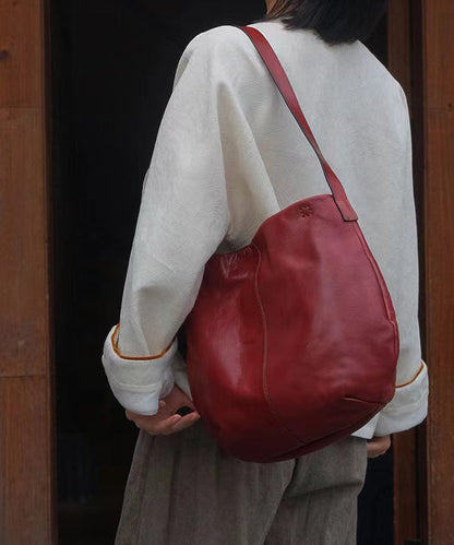 Simple Mulberry Large Capacity Leather Shoulder Bags