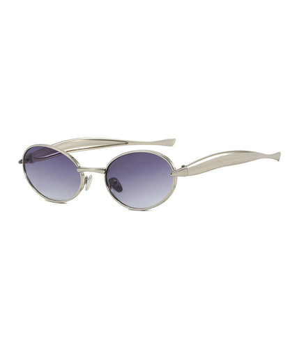 Spicy Girl Style Black Oval Sunglasses