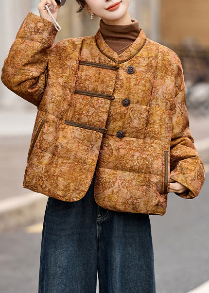Vintage Green Oversized Patchwork Fox Fur Duck Down Down Coat Winter