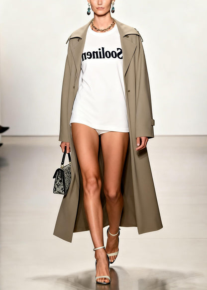 Women White Oversized Cotton T-Shirts Summer