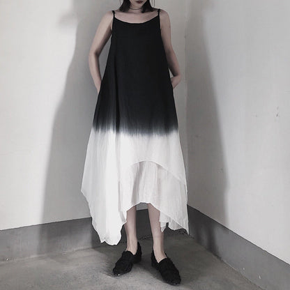 Double layer irregular swing suspender