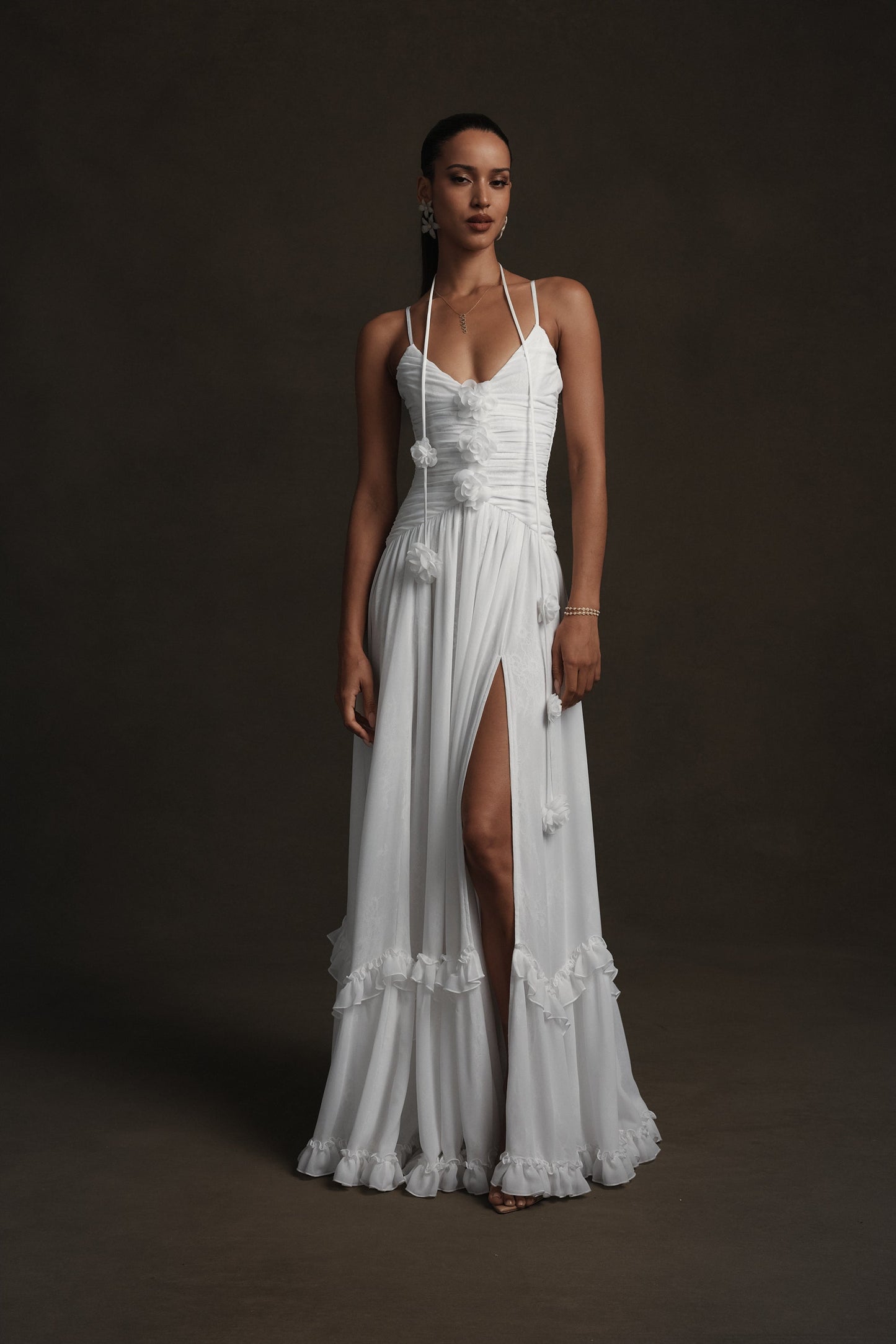 The Persephone Dress in White