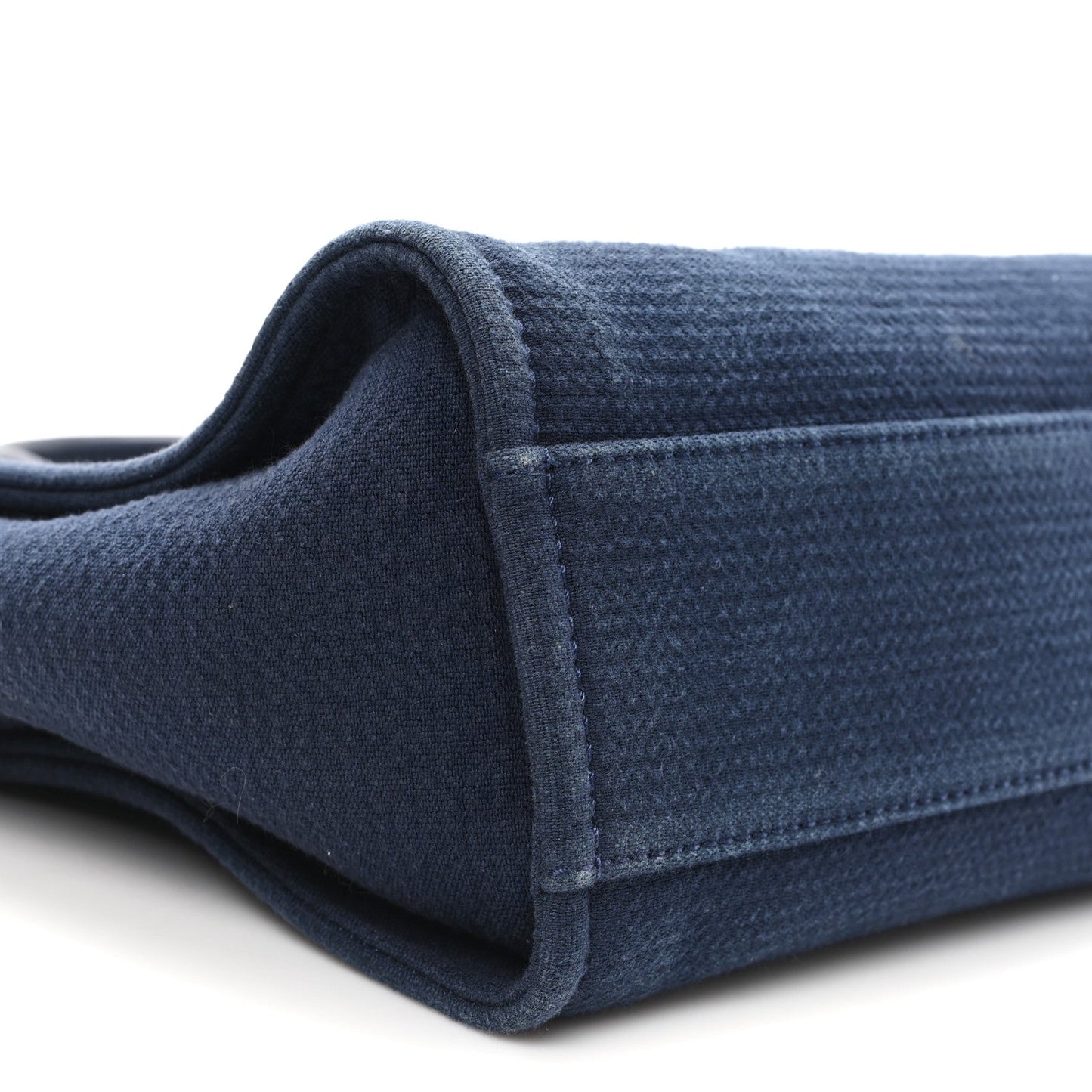 Mixed Fibers Small Deauville Tote Navy