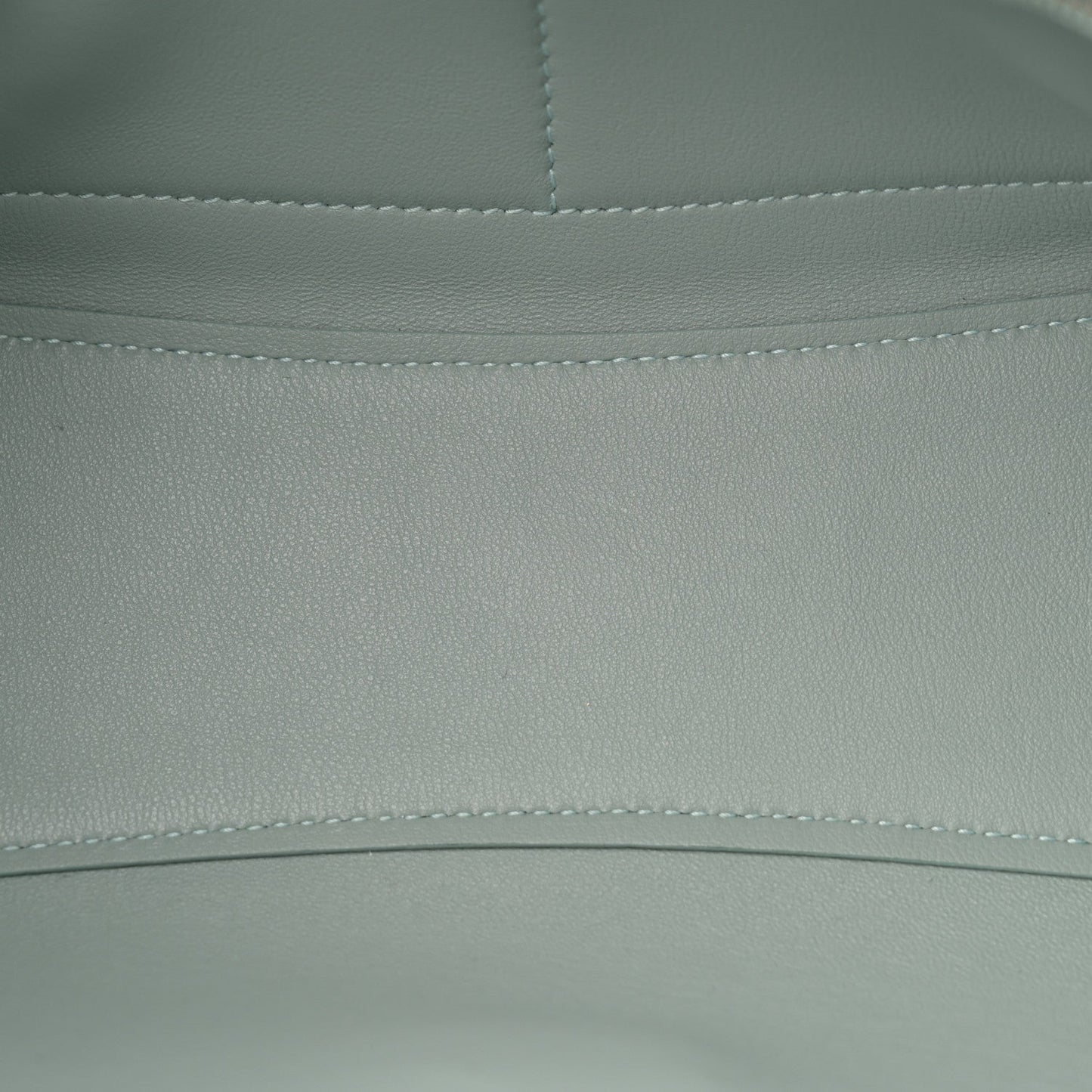 Smooth Calfskin Mini Bel Air Carry All Bag Mineral Green