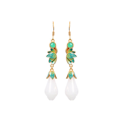 Court Style Literary Retro Earrings