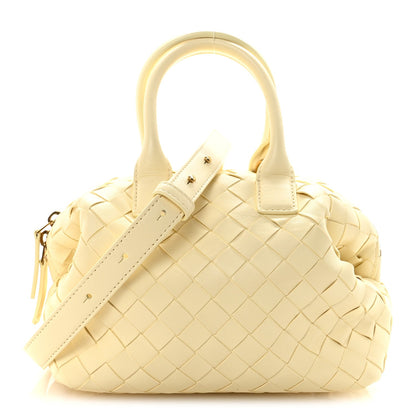 Nappa Intrecciato Mini Bauletto Camomile