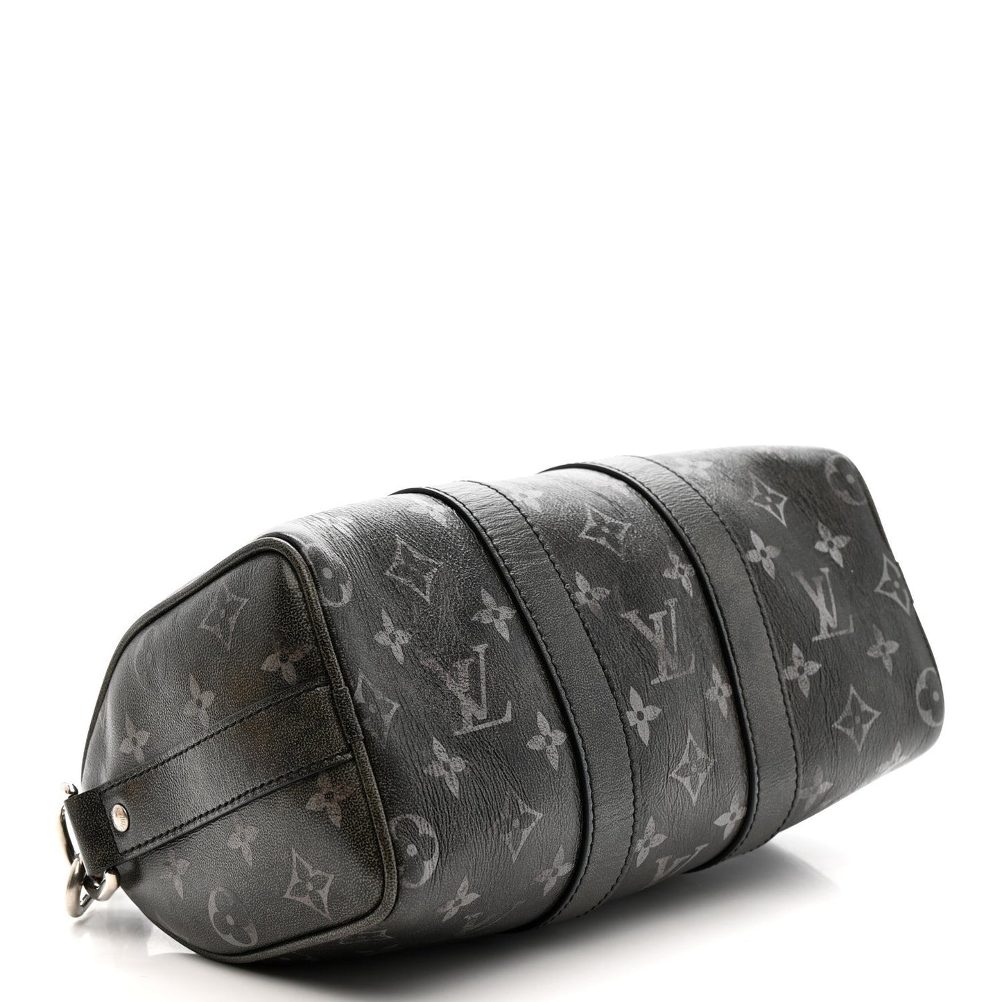 Brushed Monogram Eclipse Keepall Bandouliere 25