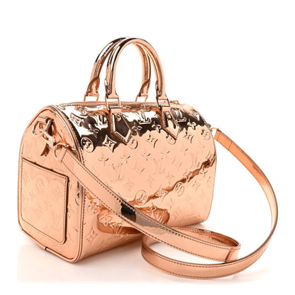 Monogram Miroir Speedy Bandouliere 25 Copper