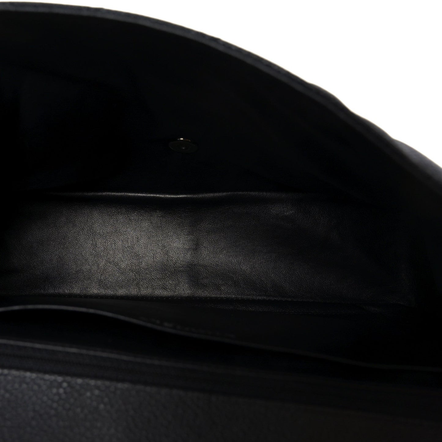 Caviar Quilted Jumbo Single Flap Black