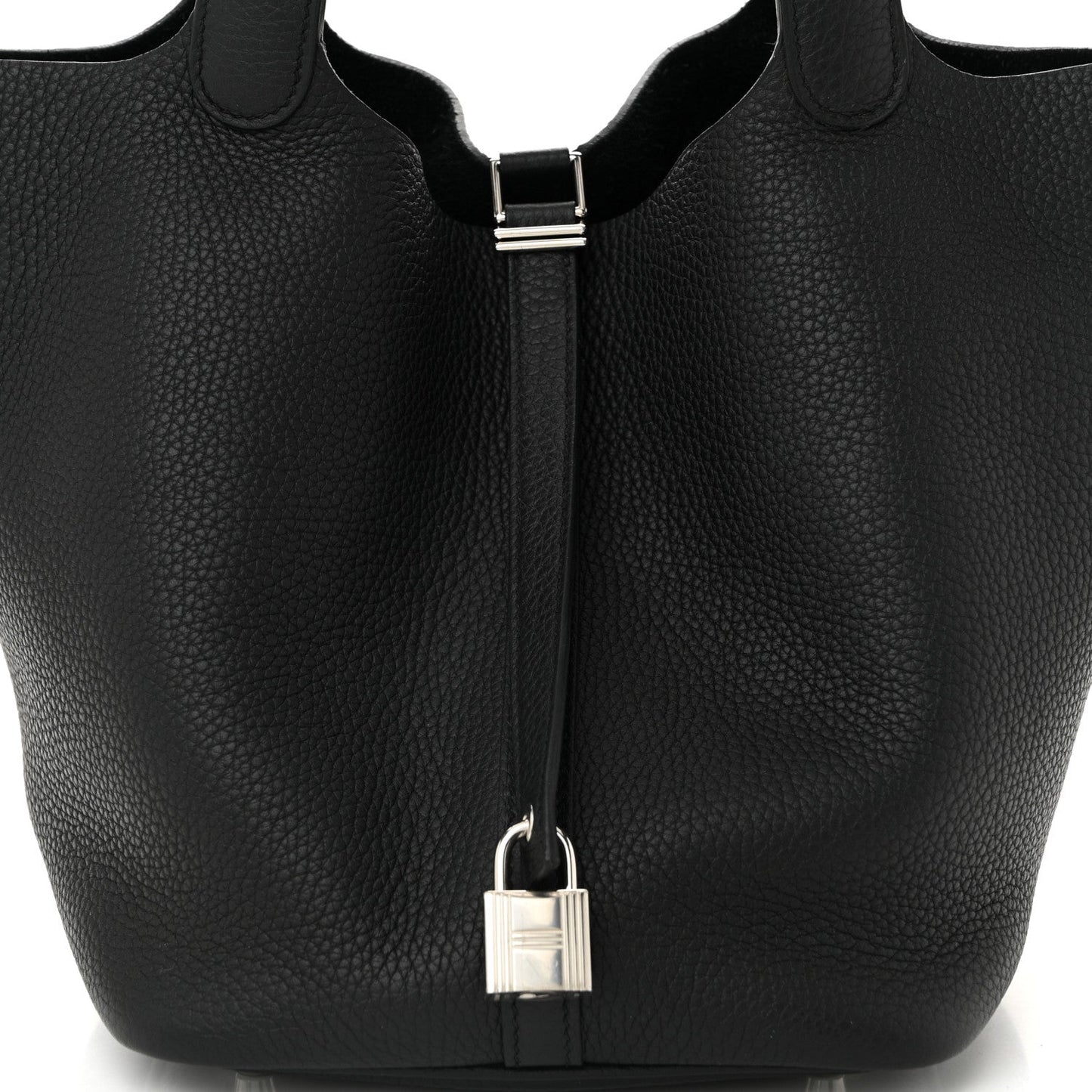 Taurillon Clemence Picotin Lock 22 MM Black