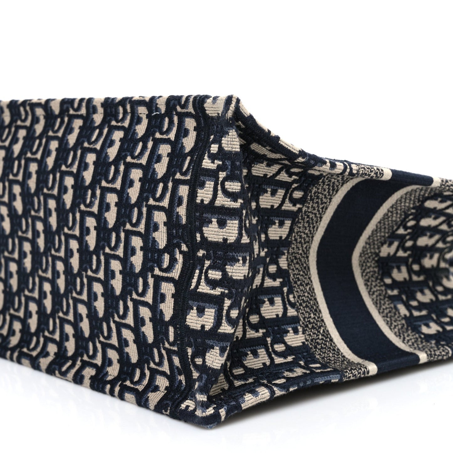 Oblique Medium Book Tote Blue Multicolor