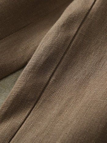Loose Linen Loose Solid Bowknot Straight Pants
