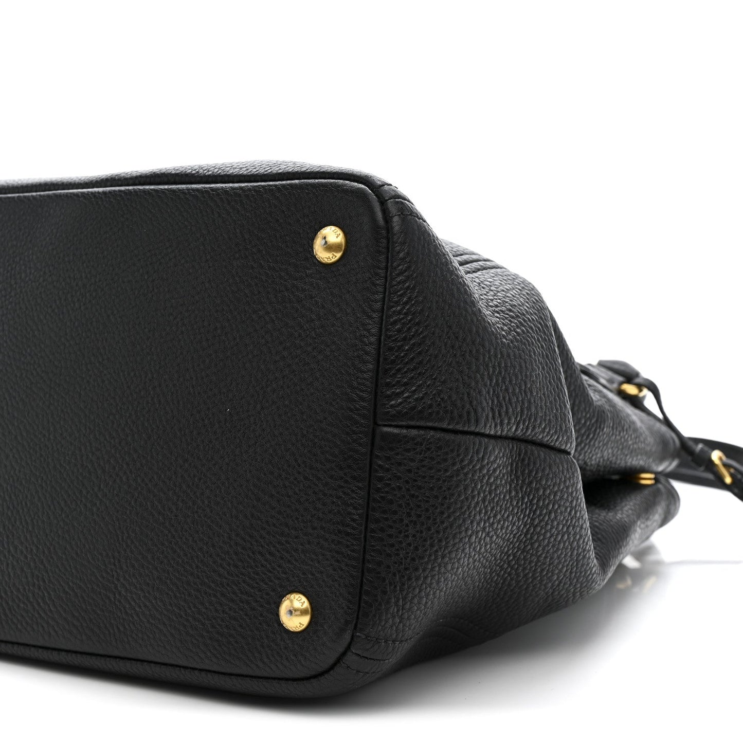 Vitello Daino Tote Black