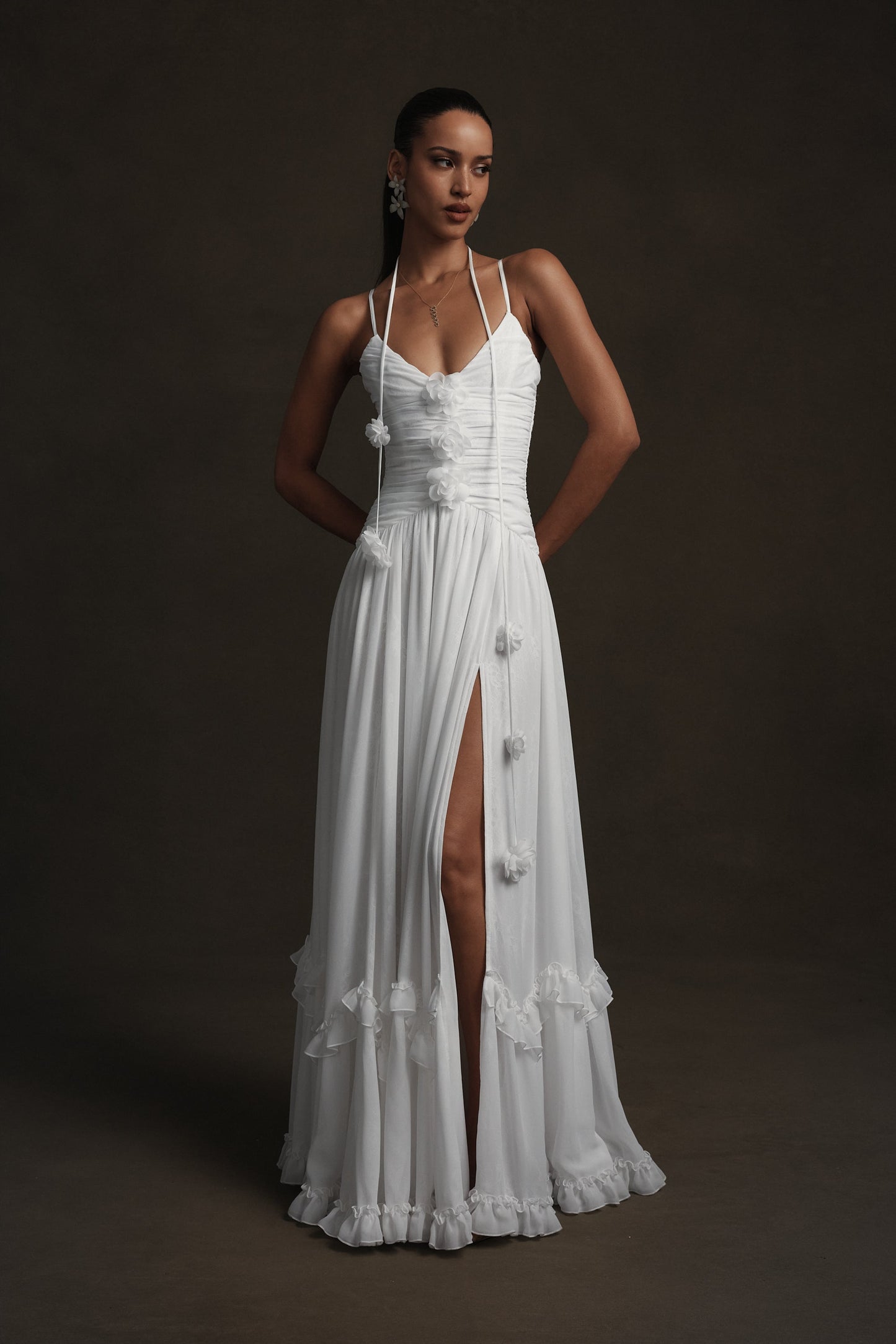 The Persephone Dress in White