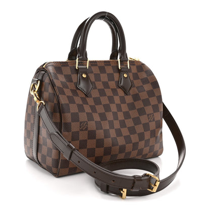 Damier Ebene Speedy Bandouliere 25