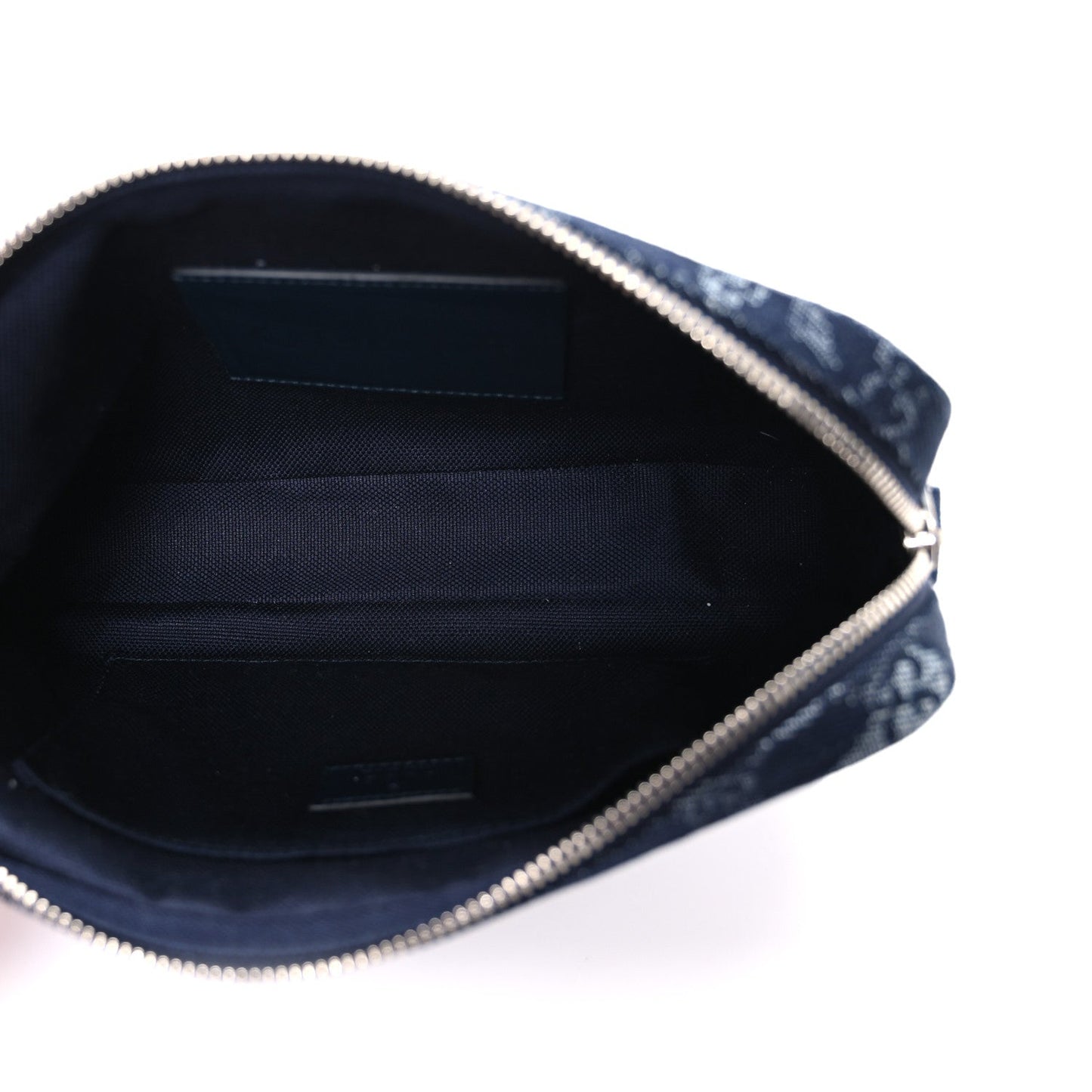 Denim GG Monogram Camouflage Small Crossbody Bag Blue