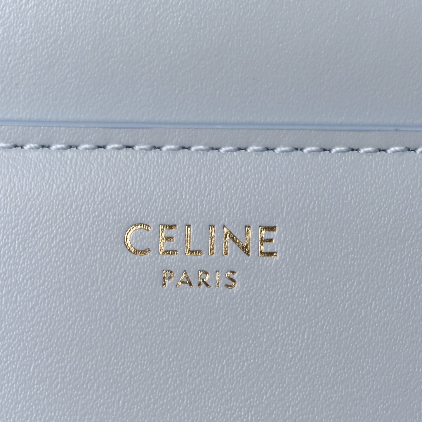 Satinated Calfskin Mini 16 Top Handle Bag Pale Blue