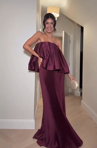 Sexy Bandeau Skirt Two-Piece Set