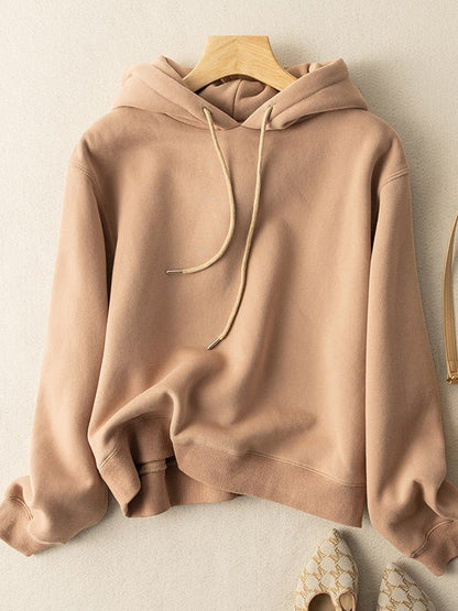 Casual Loose Pullover Hoodie For Women