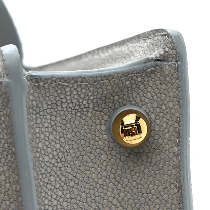 Stingray Shiny Nappa Petite Peekaboo I SEE U Satchel Anice