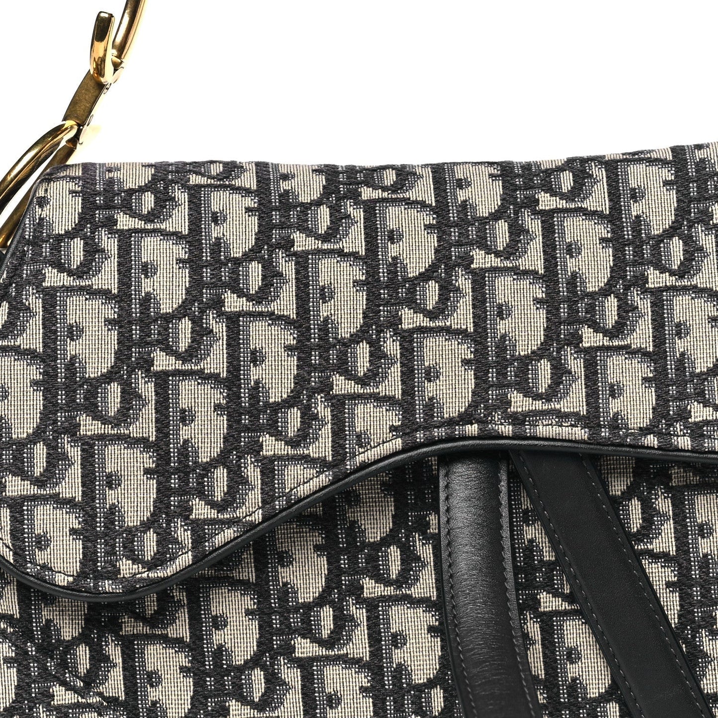 Oblique Saddle Bag Blue