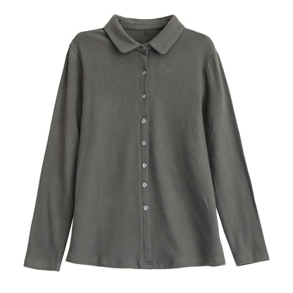 Women Casual Solid Darlon Winter Blouse