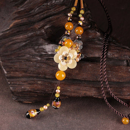 Simple Fashion Pendant Accessories Ethnic Style Necklace Autumn Winter Decorations