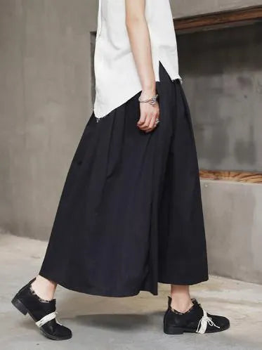 Simple Black Light Loose  Dress