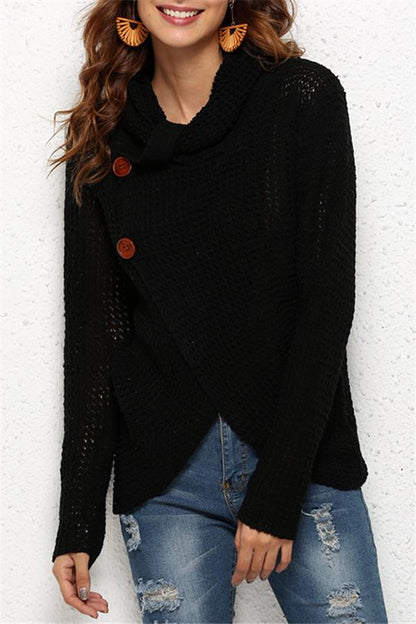 Just For You Sweater Cardigan - Blue