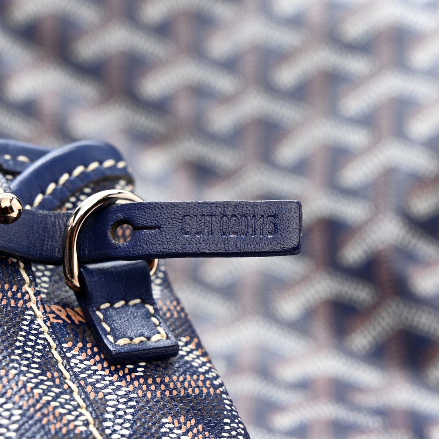 Goyardine Saint Louis GM Navy