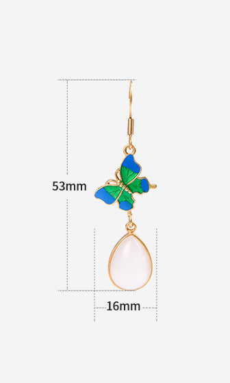 Court Style Literary Retro Earrings