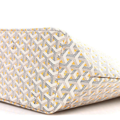 Goyardine Saint Louis Claire Voie PM White Yellow